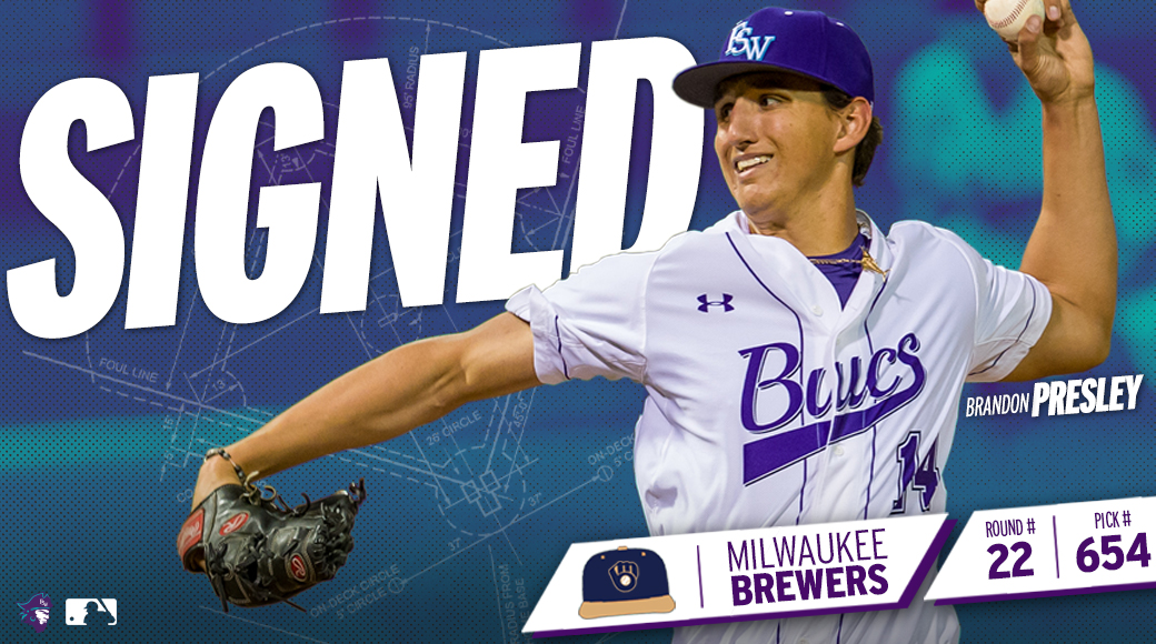 SIGNED | Presley Inks Deal With Milwaukee Brewers