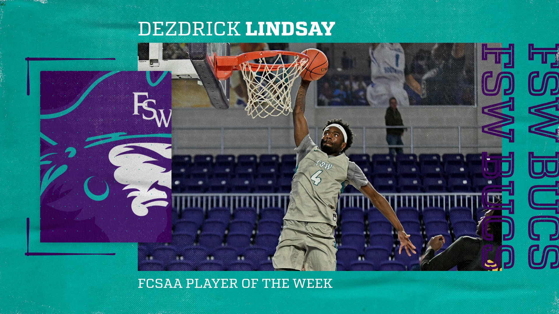 Lindsay Named FCSAA Player of the Week For Second Time in '24