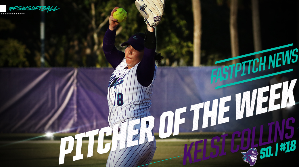Collins Earns Second National Pitcher of the Week Award