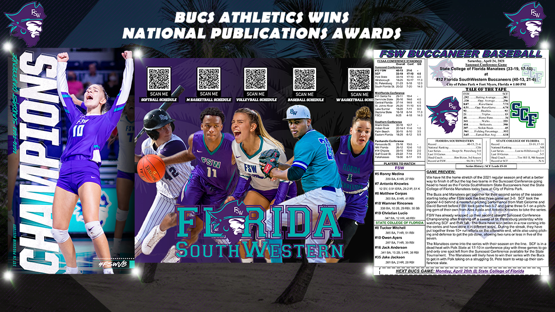 FSW Athletics Wins National Graphics & Publications Awards