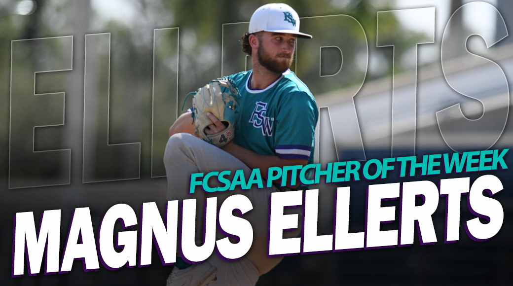 Ellerts Named FCSAA Pitcher of the Week