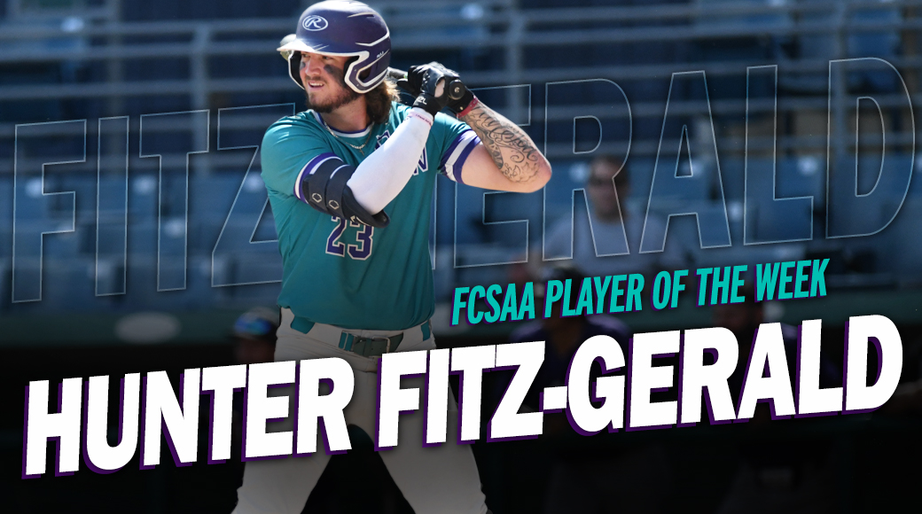 Fitz-Gerald's Record Setting Day Earns Him FCSAA Player of the Week Honors