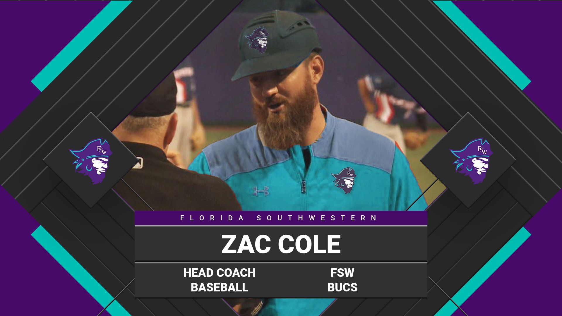 Zac Cole Chosen to Lead FSW Baseball Program