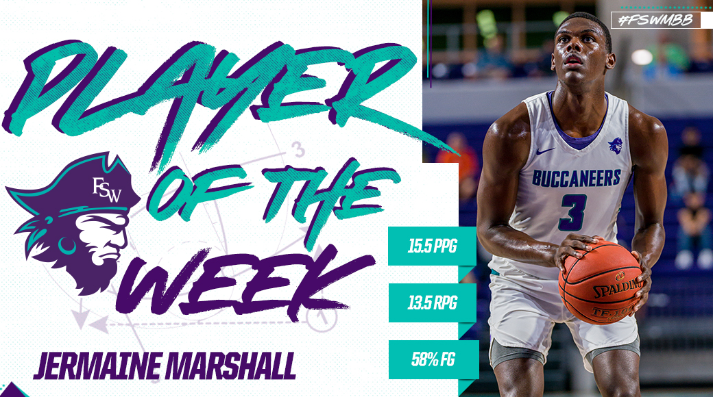 Bucs' Marshall named FCSAA Player of the Week
