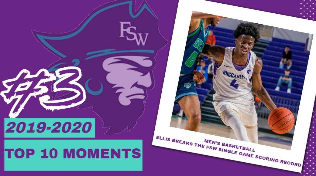 FSW Top 10 Moments of 2019-20; #3- Ellis Lights Up St. Pete For School Record 41