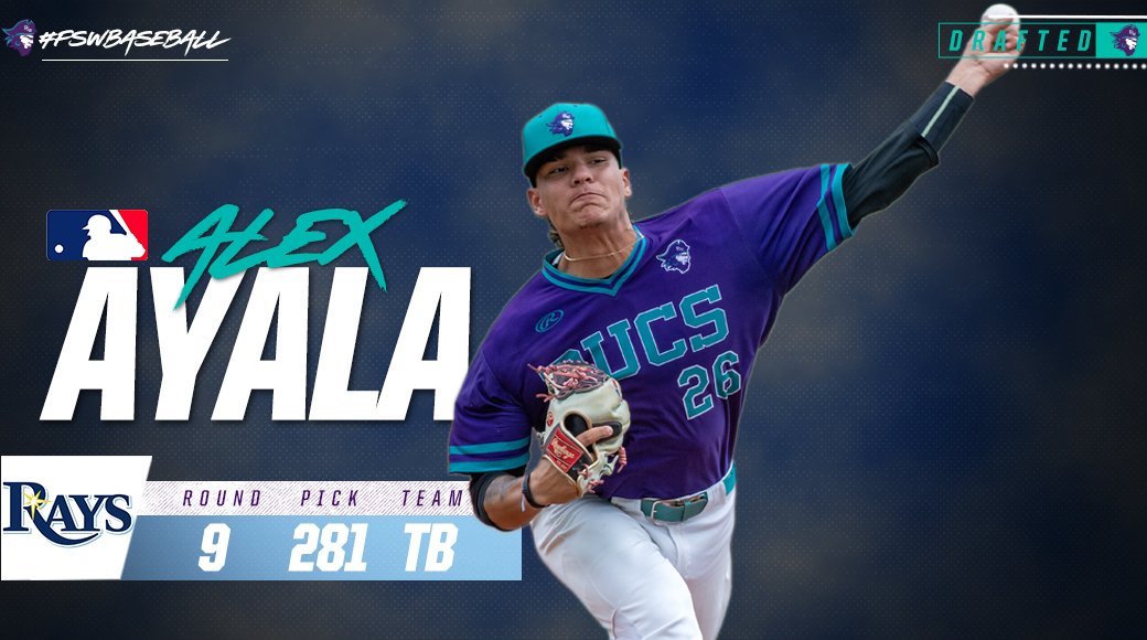 Tampa Bay Rays Select FSW's Ayala in 9th Round of MLB Draft