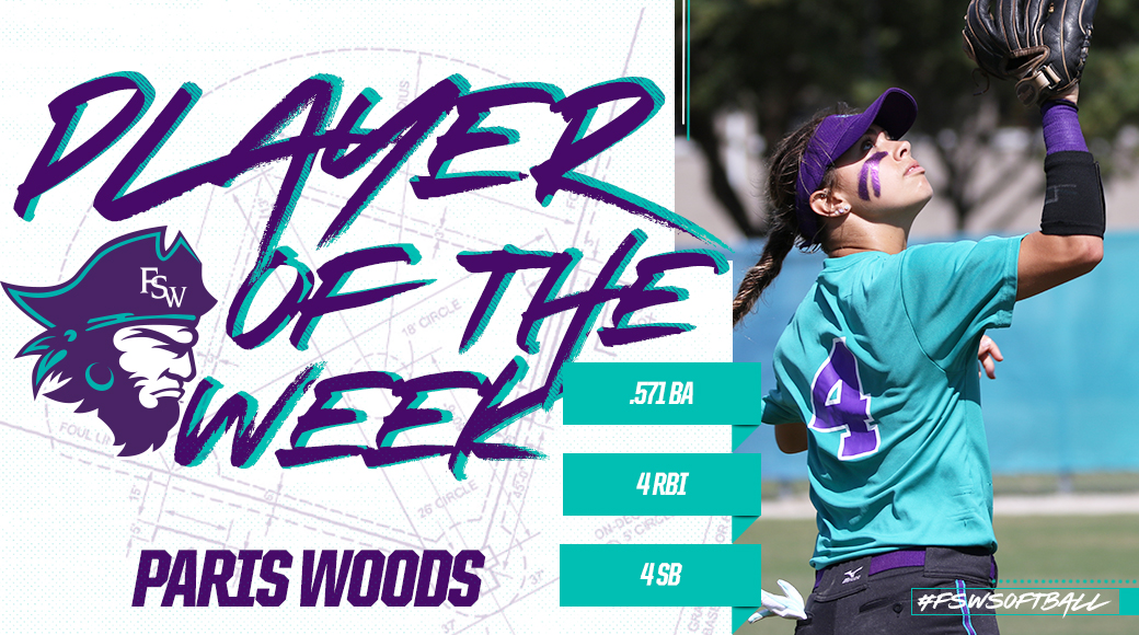 Woods Named FCSAA Player of the Week