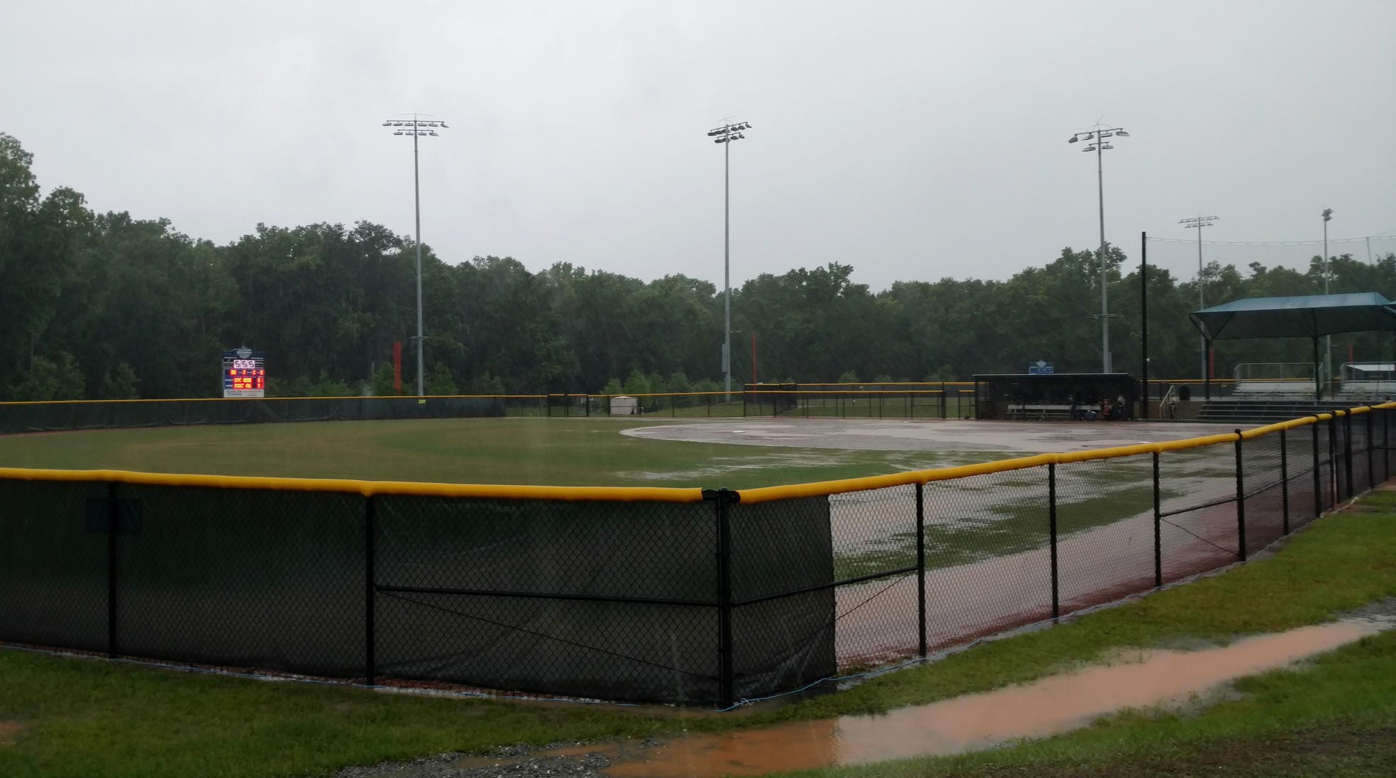District H Championship Game Suspended to Monday Tied at One