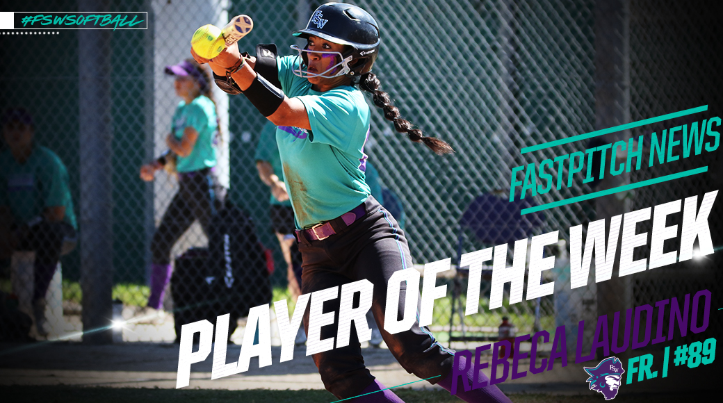 Laudino Named Fastpitch News National Player of the Week