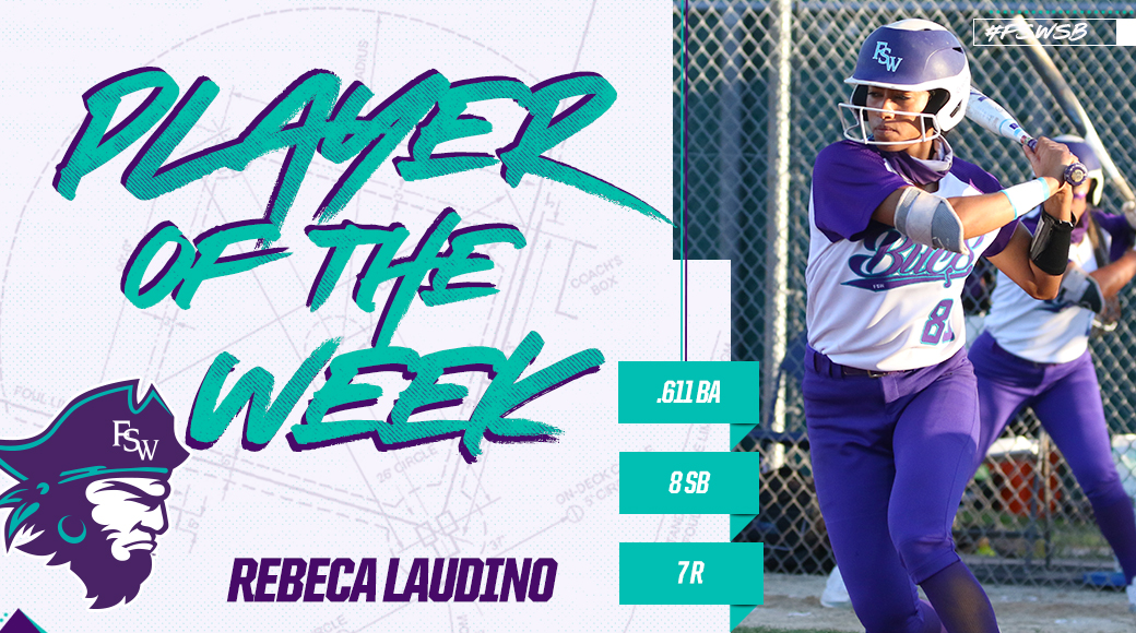 Laudino Tabbed FCSAA Player of the Week
