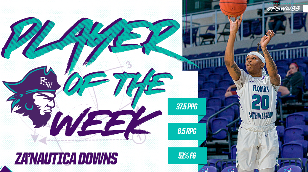 Downs Named FCSAA Player of the Week