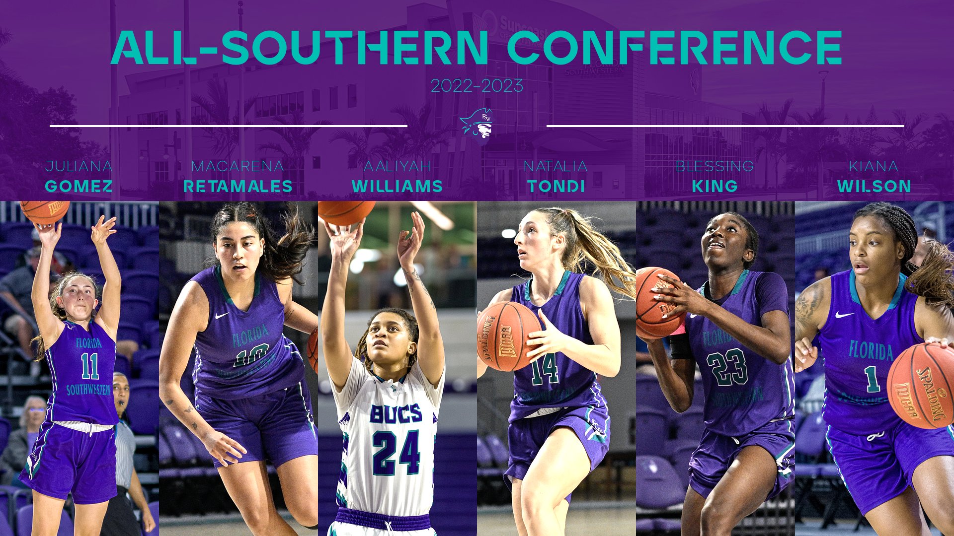 Six Bucs Named To All-Southern Conference Squad