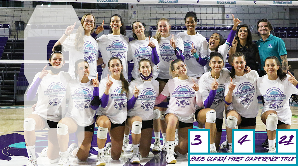 Top 10 FSW Athletics Moments of 2020-2021: #8 Bucs Volleyball Clinches First Conference Title