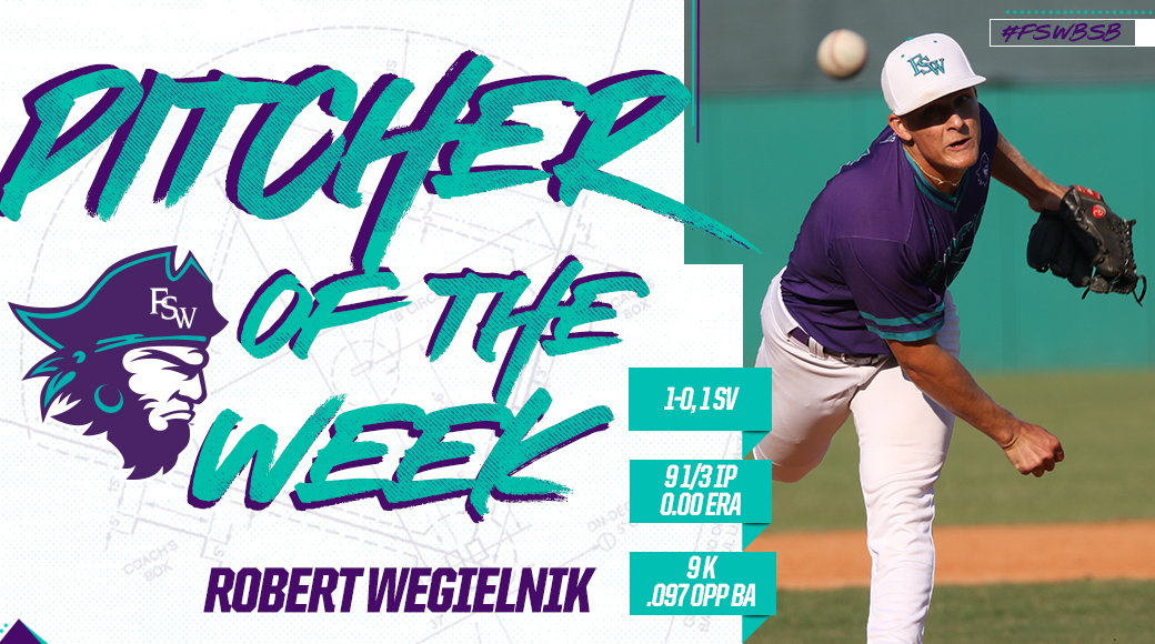 Gutsy Effort Earns Wegielnik FCSAA Pitcher of the Week Honors