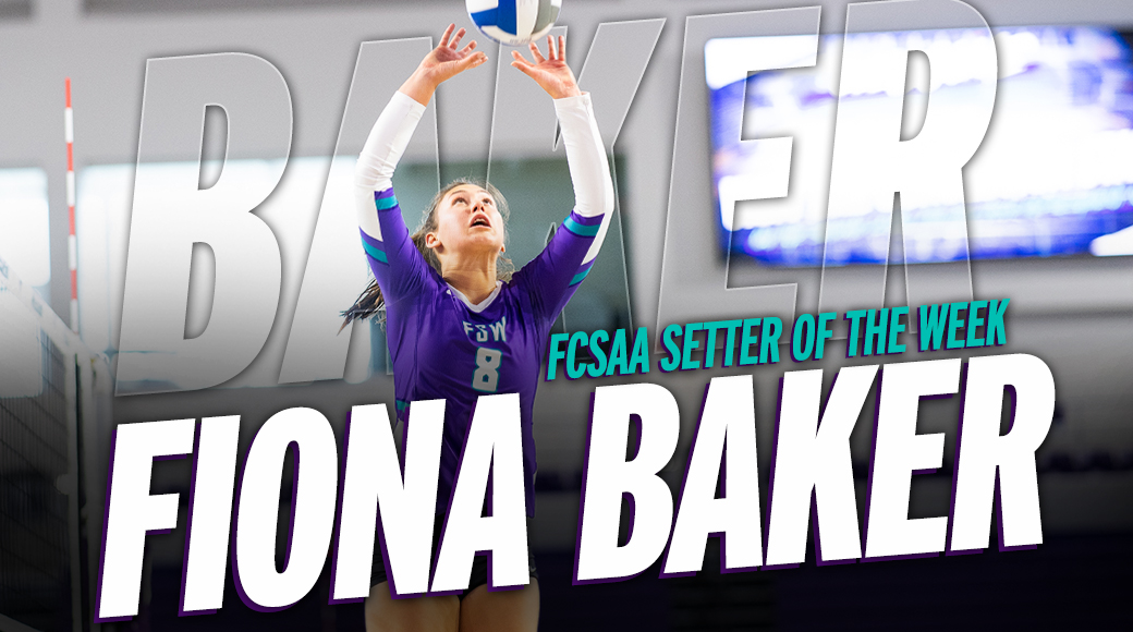 Baker Named FCSAA Setter of the Week