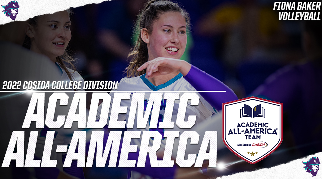 Fiona Baker Named FSW Volleyball's First CoSIDA Academic All-American®