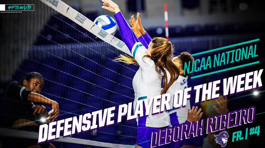 Ribeiro Doubles Up As NJCAA National Defensive Player of the Week