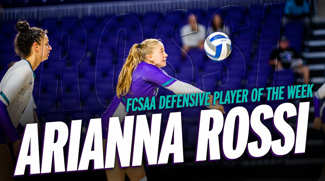 Rossi Named FCSAA Defensive Player of the Week