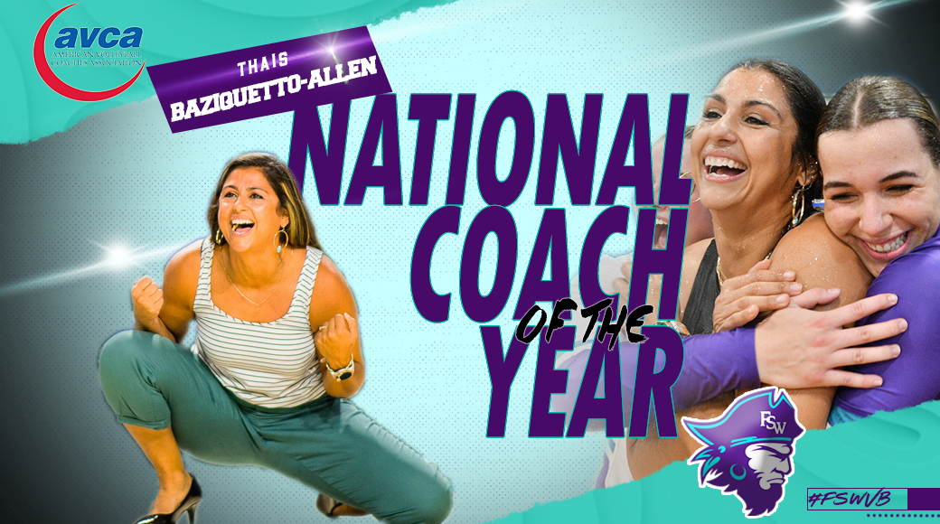 Baziquetto-Allen Earns AVCA National Coach of the Year Award
