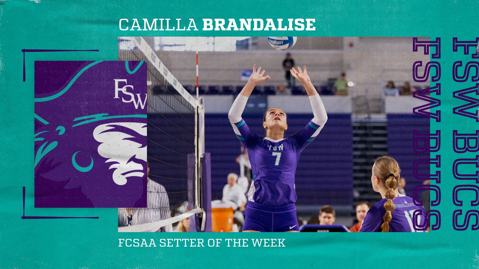 Brandalise Earns FCSAA Setter of the Week Honors