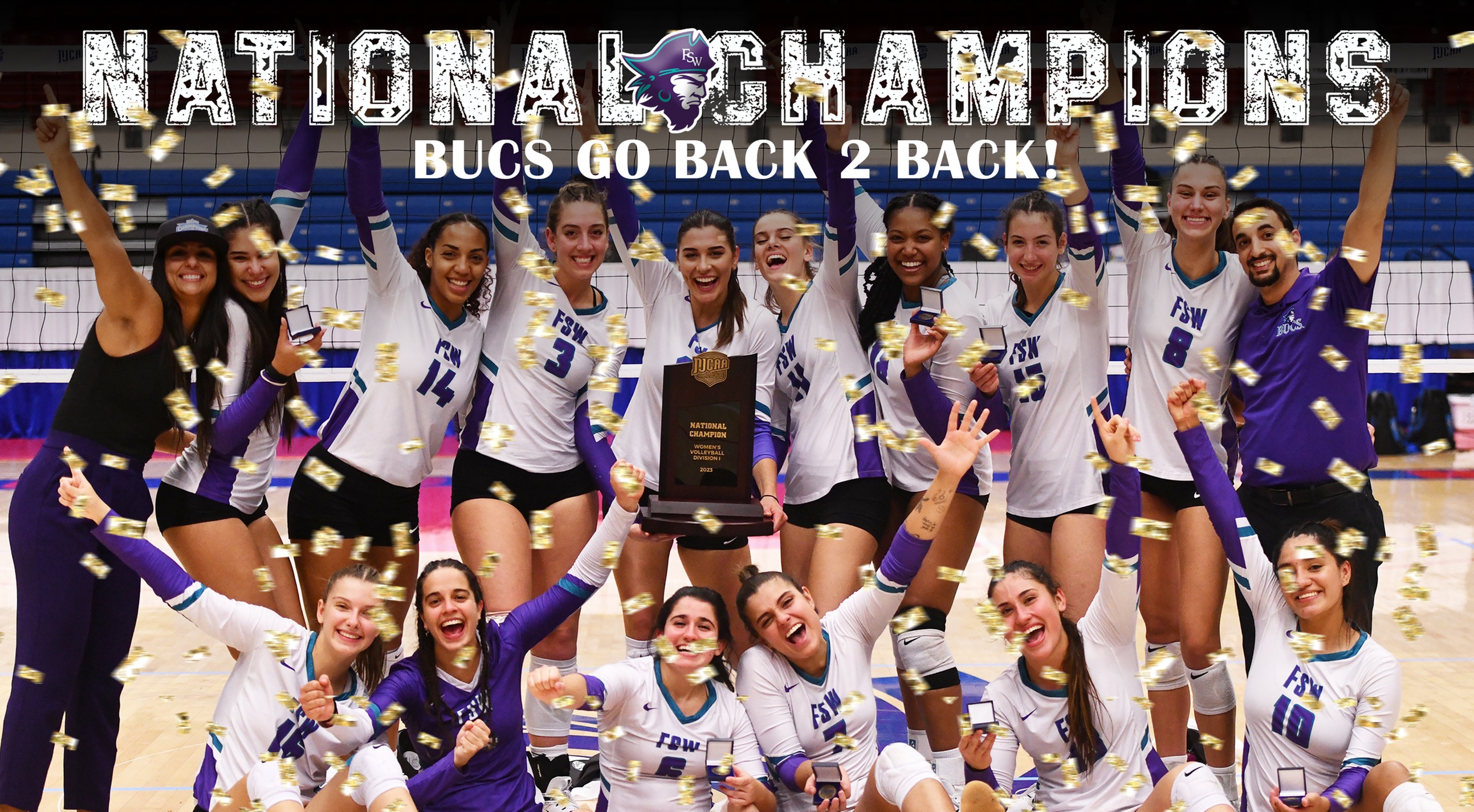 Back to Back! Bucs Win Second Straight NJCAA National Championship