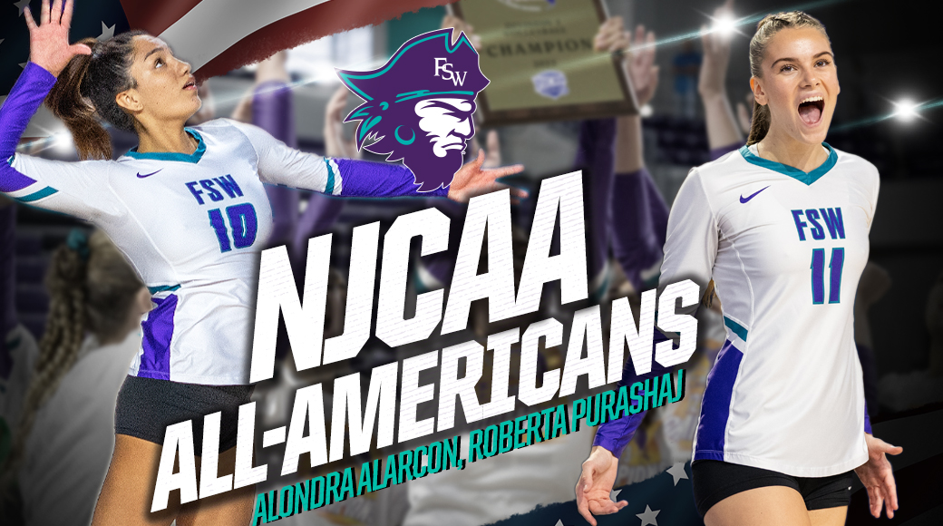 Purashaj/Alarcon Earn 1st Team NJCAA All-American Honors