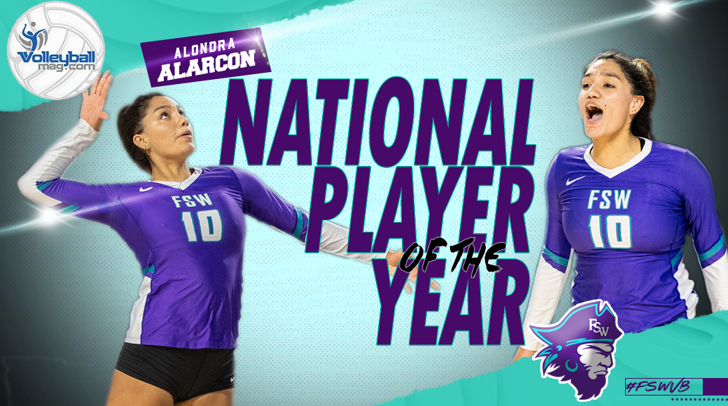 Alarcon Named VolleyballMag.com National Player of the Year