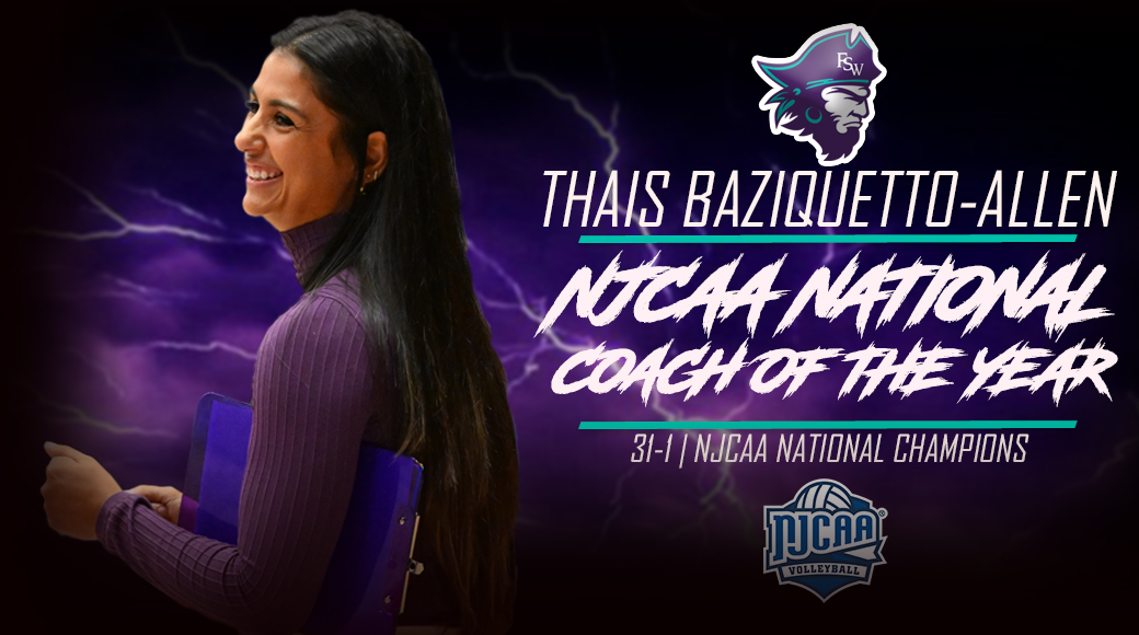 Baziquetto-Allen Named NJCAA National Coach of the Year